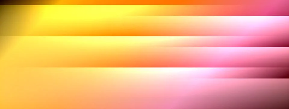Colorful gradient with lines made of shadow and light. Creative background Stock Illustration