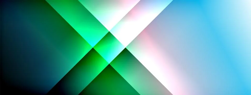 Colorful gradient with lines made of shadow and light. Creative background Illustrazione stock