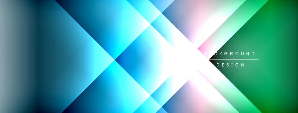 Colorful gradient with lines made of shadow and light. Creative background Illustrazione stock