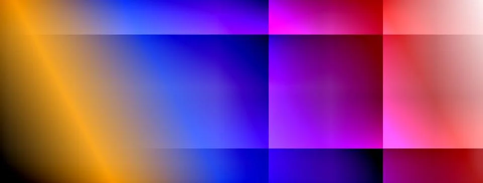 Colorful gradient with lines made of shadow and light. Creative background Stock Illustration