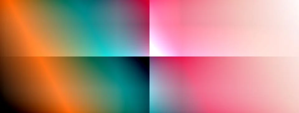 Colorful gradient with lines made of shadow and light. Creative background Stock Illustration