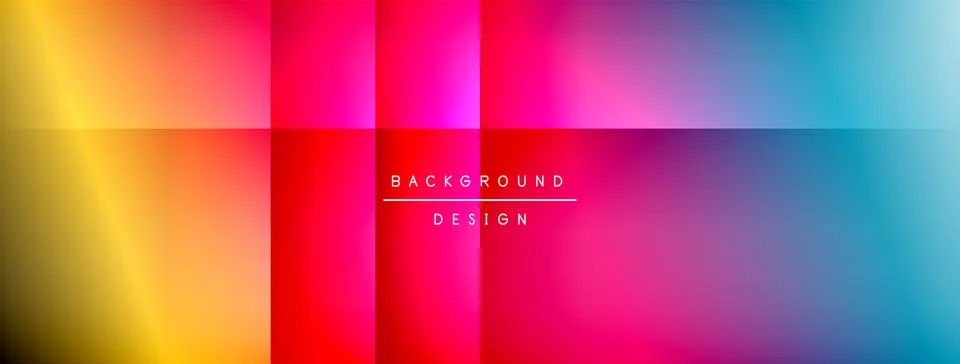 Colorful gradient with lines made of shadow and light. Creative background Stock Illustration