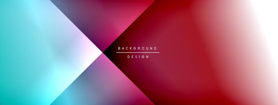 Colorful gradient with lines made of shadow and light. Creative background Stock Illustration