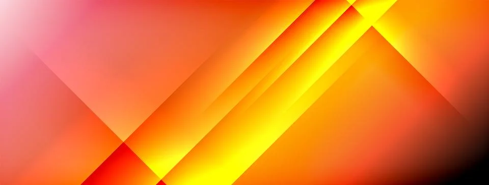 Colorful gradient with lines made of shadow and light. Creative background Illustrazione stock