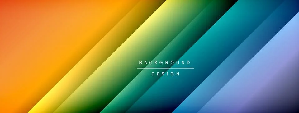 Colorful gradient with lines made of shadow and light. Creative background イラスト素材
