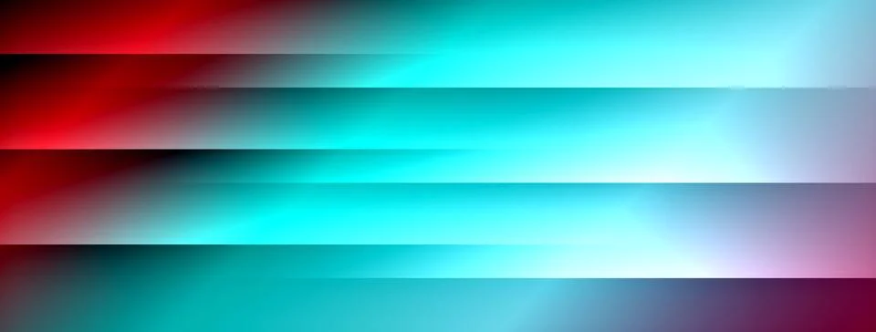 Colorful gradient with lines made of shadow and light. Creative background Stock Illustration