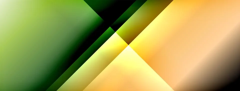 Colorful gradient with lines made of shadow and light. Creative background Stock Illustration