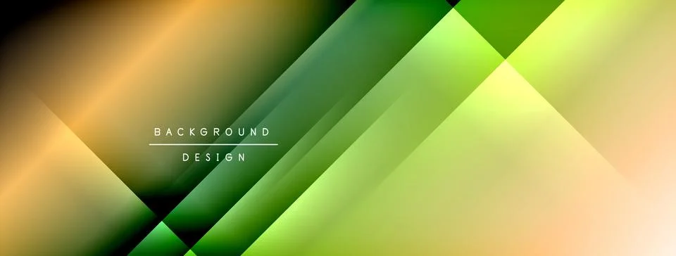 Colorful gradient with lines made of shadow and light. Creative background Stock Illustration