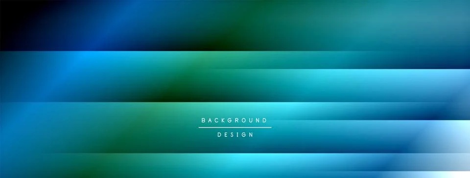 Colorful gradient with lines made of shadow and light. Creative background Stock Illustration