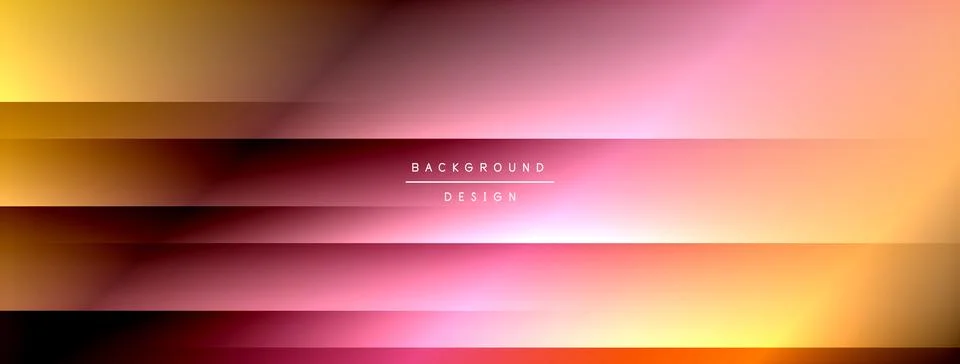 Colorful gradient with lines made of shadow and light. Creative background Stock Illustration