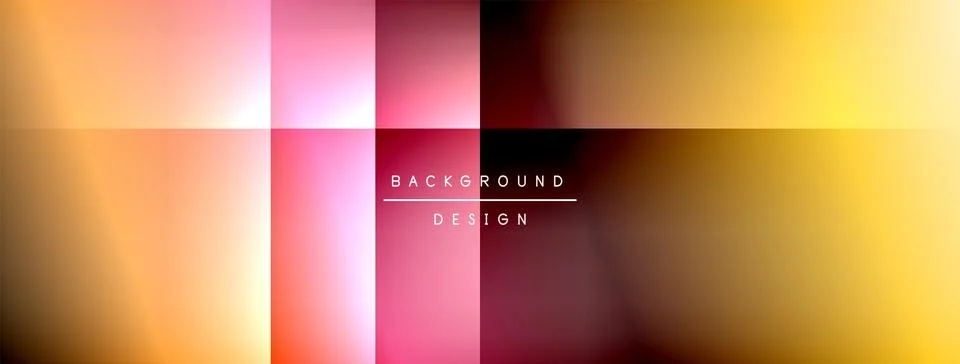 Colorful gradient with lines made of shadow and light. Creative background Illustrazione stock