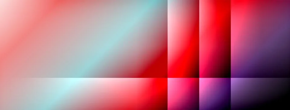 Colorful gradient with lines made of shadow and light. Creative background Stock Illustration