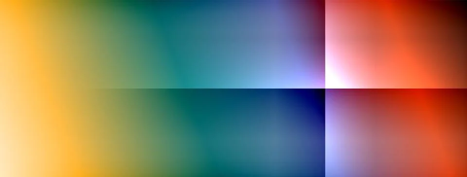 Colorful gradient with lines made of shadow and light. Creative background Ilustração Stock
