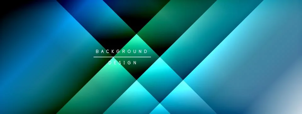 Colorful gradient with lines made of shadow and light. Creative background Stock Illustration