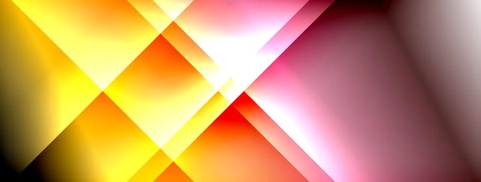 Colorful gradient with lines made of shadow and light. Creative background Stock Illustration