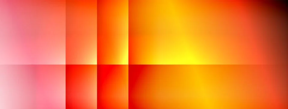 Colorful gradient with lines made of shadow and light. Creative background Stock Illustration