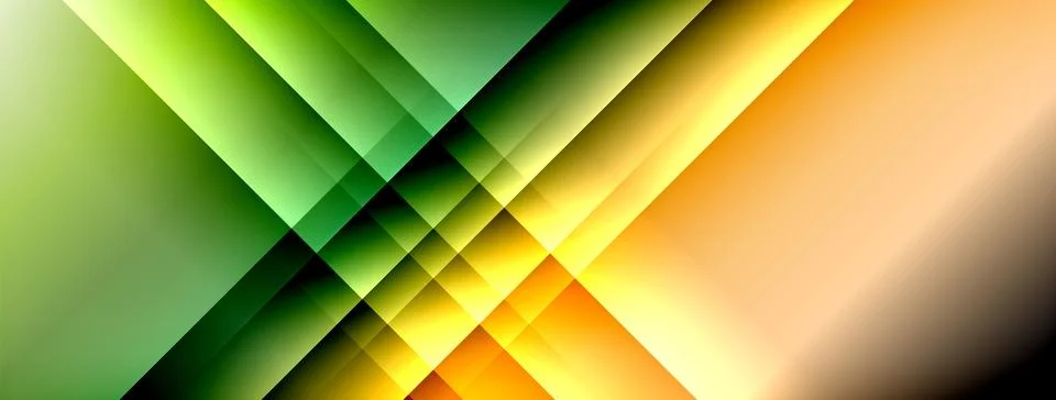 Colorful gradient with lines made of shadow and light. Creative background 스톡 일러스트