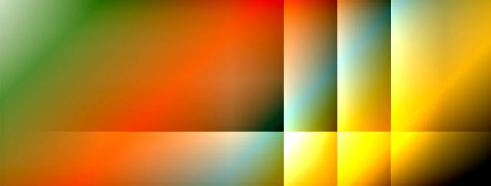 Colorful gradient with lines made of shadow and light. Creative background Stock Illustration