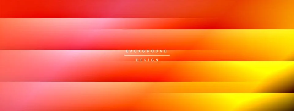 Colorful gradient with lines made of shadow and light. Creative background Stock Illustration