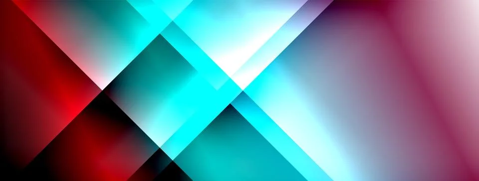 Colorful gradient with lines made of shadow and light. Creative background Stock Illustration