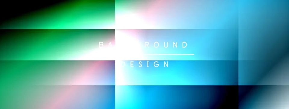 Colorful gradient with lines made of shadow and light. Creative background Stock Illustration