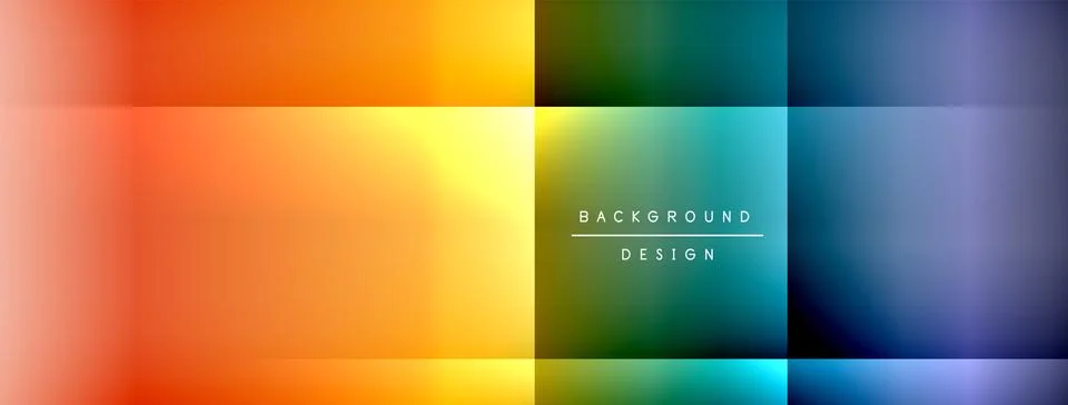 Colorful gradient with lines made of shadow and light. Creative background Illustrazione stock