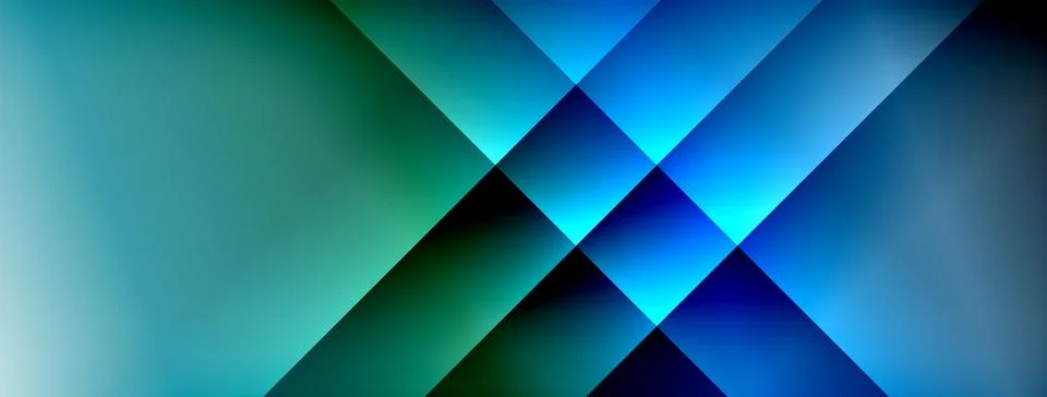 Colorful gradient with lines made of shadow and light. Creative background Stock Illustration