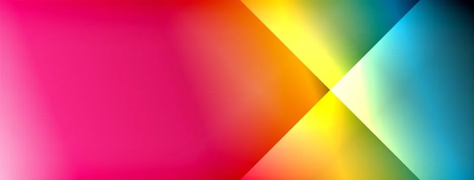 Colorful gradient with lines made of shadow and light. Creative background Illustrazione stock