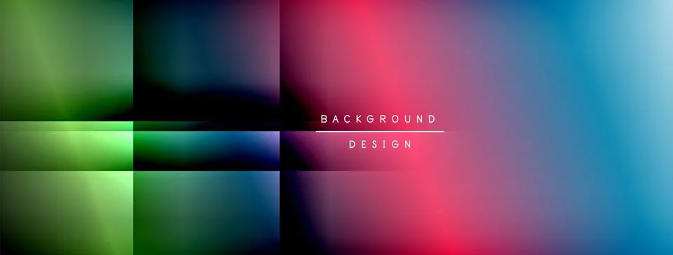 Colorful gradient with lines made of shadow and light. Creative background Illustrazione stock