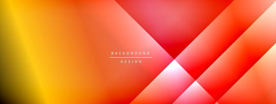 Colorful gradient with lines made of shadow and light. Creative background Stock Illustration
