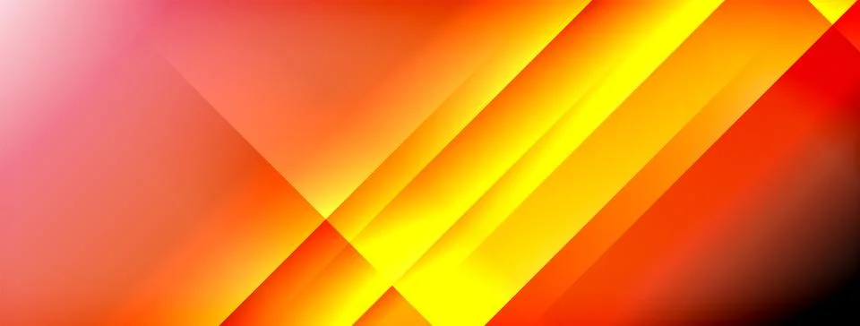 Colorful gradient with lines made of shadow and light. Creative background Stock Illustration