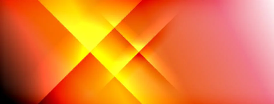 Colorful gradient with lines made of shadow and light. Creative background Stock Illustration