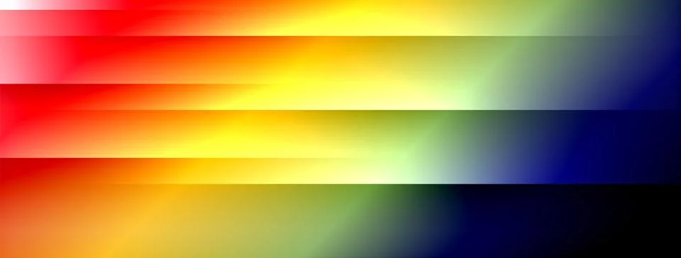 Colorful gradient with lines made of shadow and light. Creative background Stock Illustration