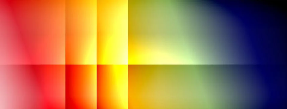 Colorful gradient with lines made of shadow and light. Creative background Stock Illustration