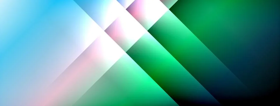 Colorful gradient with lines made of shadow and light. Creative background Illustrazione stock