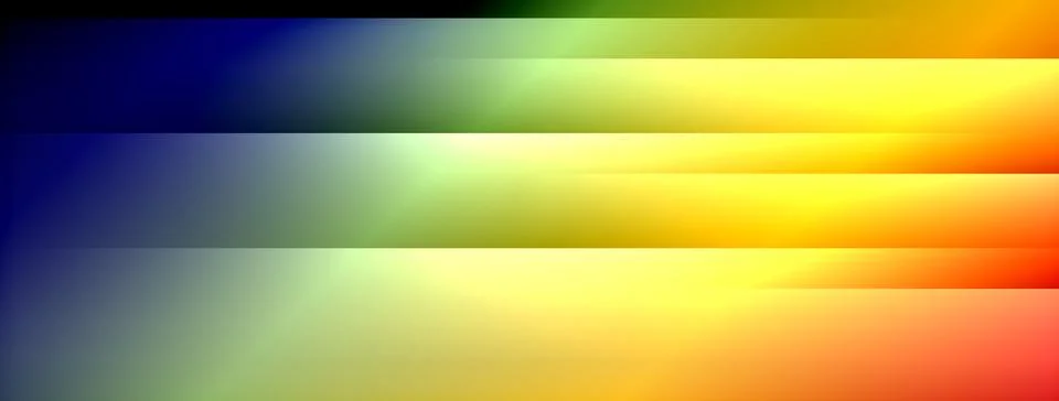 Colorful gradient with lines made of shadow and light. Creative background Stock Illustration