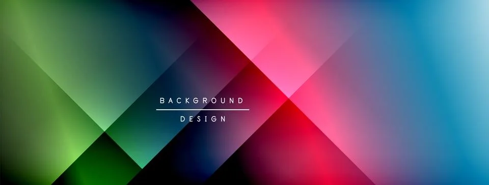 Colorful gradient with lines made of shadow and light. Creative background Illustrazione stock