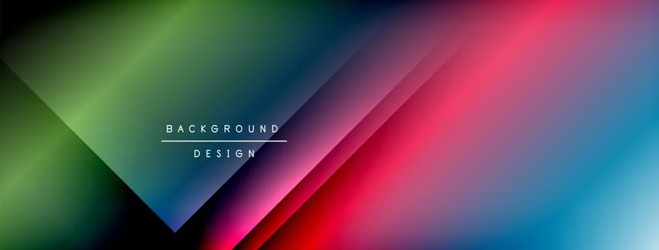 Colorful gradient with lines made of shadow and light. Creative background 스톡 일러스트