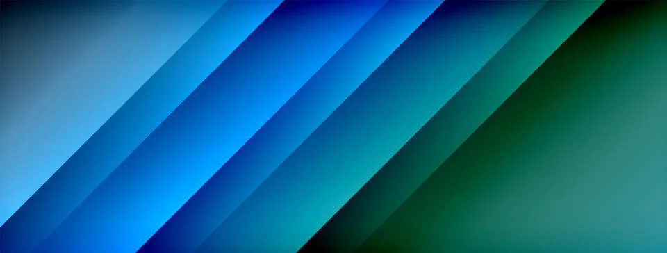 Colorful gradient with lines made of shadow and light. Creative background Stock Illustration