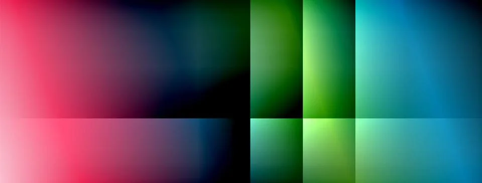 Colorful gradient with lines made of shadow and light. Creative background Stock Illustration