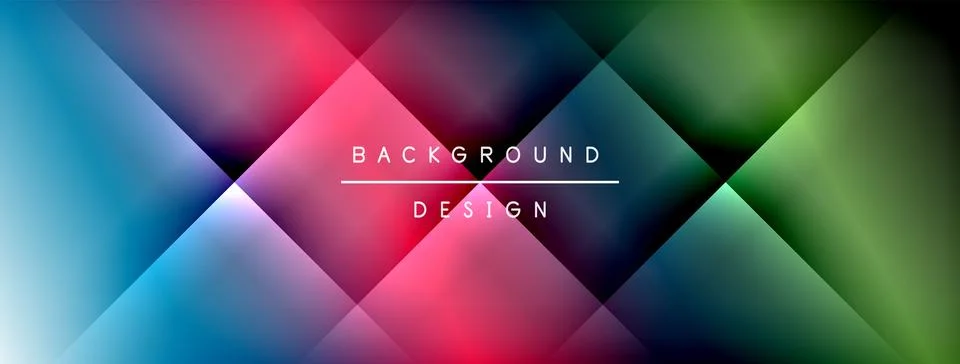 Colorful gradient with lines made of shadow and light. Creative background Illustrazione stock