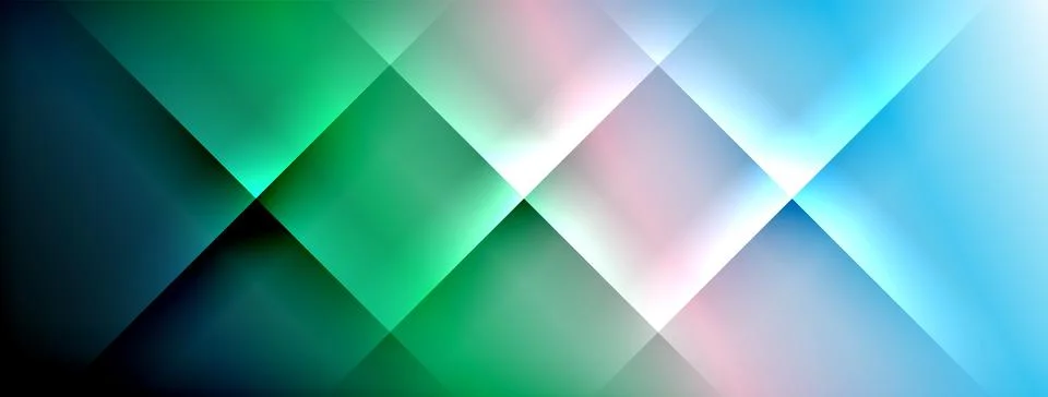 Colorful gradient with lines made of shadow and light. Creative background Stock Illustration