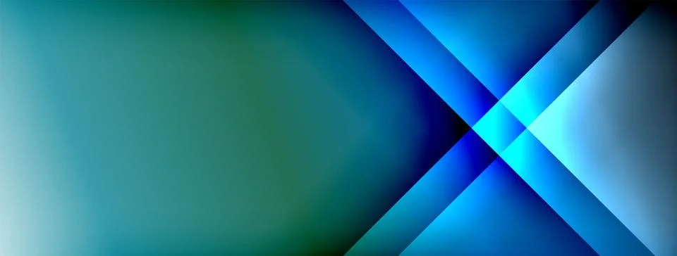 Colorful gradient with lines made of shadow and light. Creative background Illustrazione stock