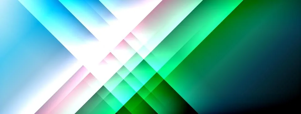 Colorful gradient with lines made of shadow and light. Creative background Stock Illustration