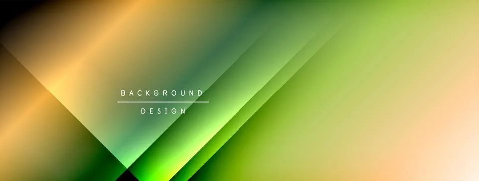Colorful gradient with lines made of shadow and light. Creative background Stock Illustration