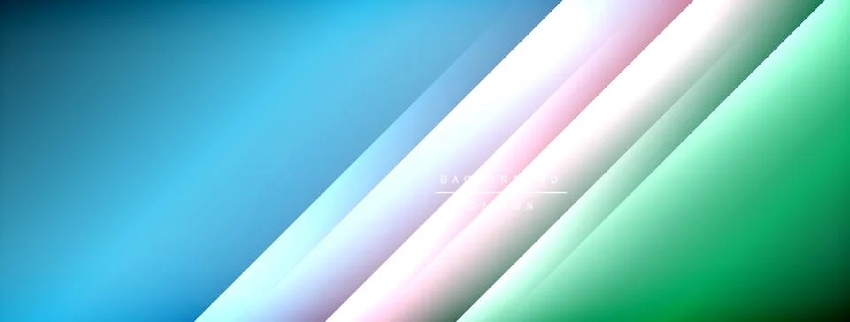 Colorful gradient with lines made of shadow and light. Creative background Stock Illustration