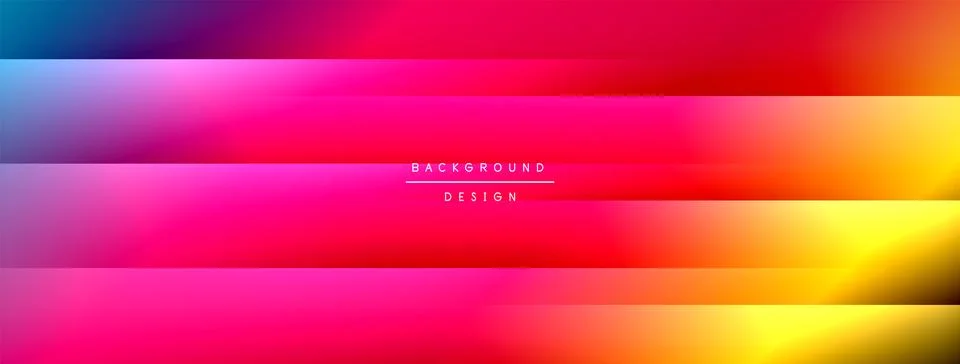 Colorful gradient with lines made of shadow and light. Creative background Stock Illustration