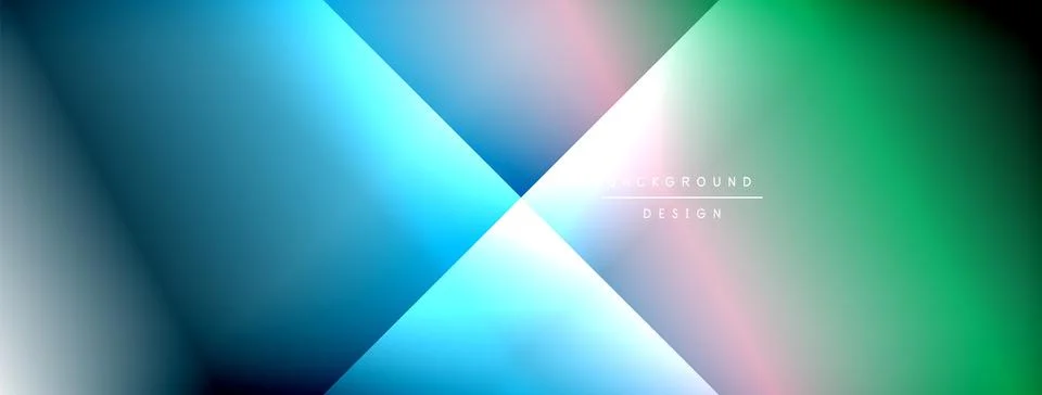 Colorful gradient with lines made of shadow and light. Creative background Stock Illustration