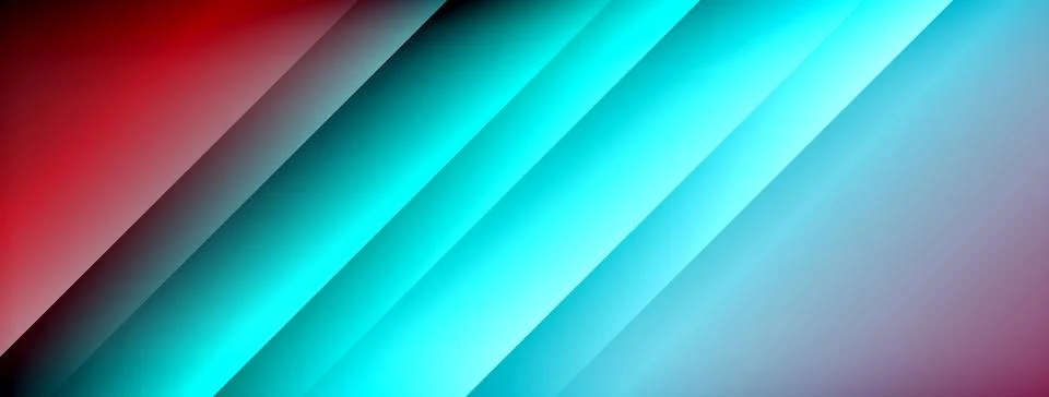 Colorful gradient with lines made of shadow and light. Creative background 스톡 일러스트