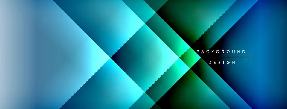 Colorful gradient with lines made of shadow and light. Creative background Stock Illustration